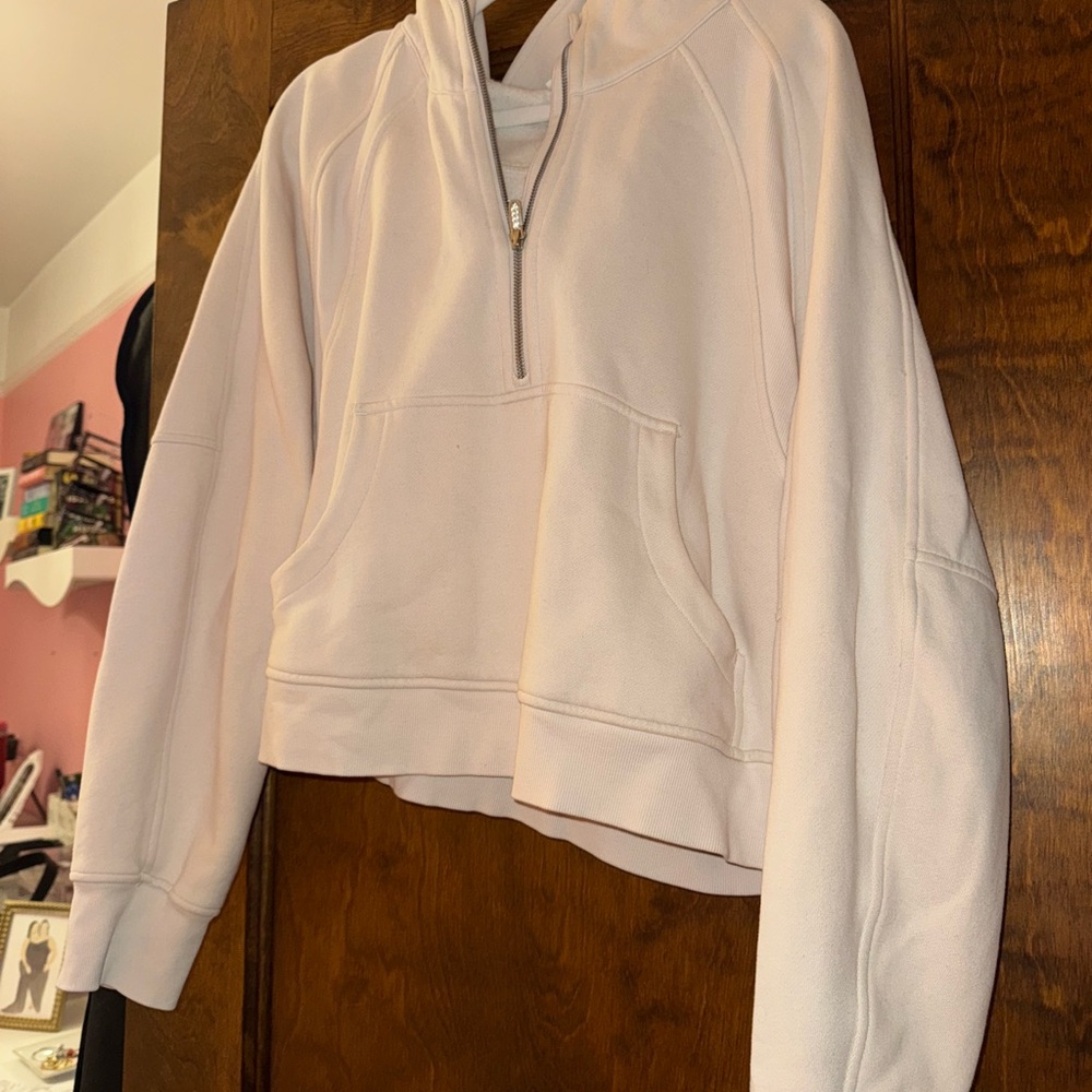 Women's Lululemon Oversized Scuba White Opal